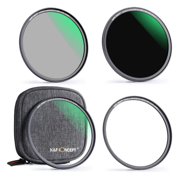 K F Concept Magnetic Lensfilter Kit Cpl Nd Uv Mm Foto Hafo