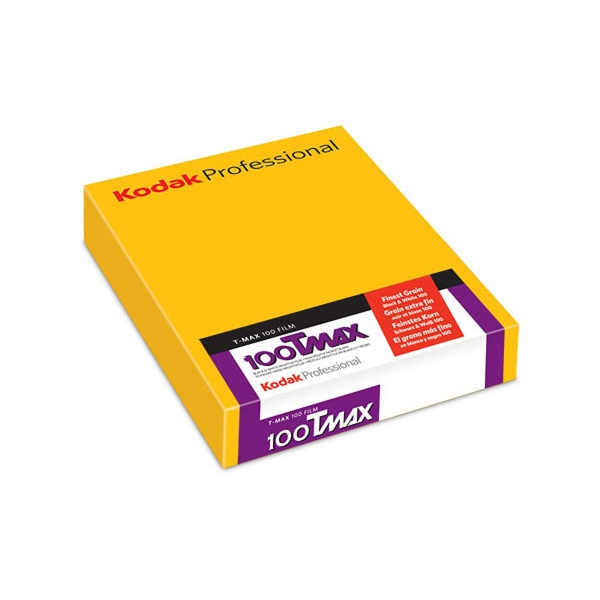 Kodak T-MAX 400 sheet film 4x5 (10.2x12.7cm) 50 sheets