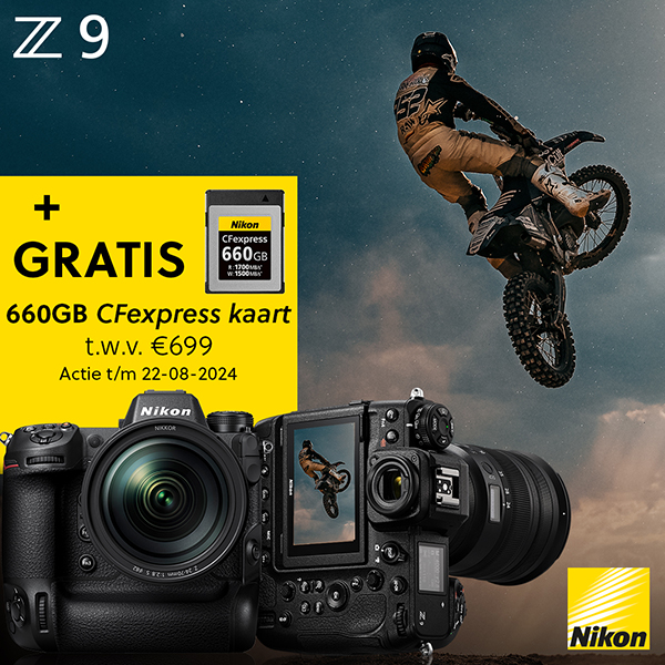 Nikon Z9 + Gratis CFExpress kaart