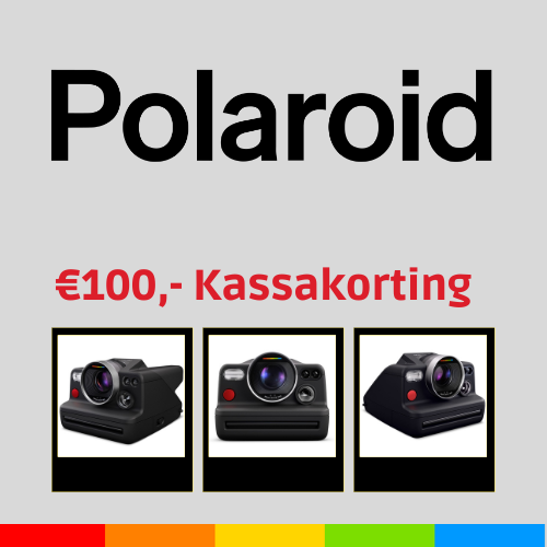Polaroid I-2: €100,- Kassakorting